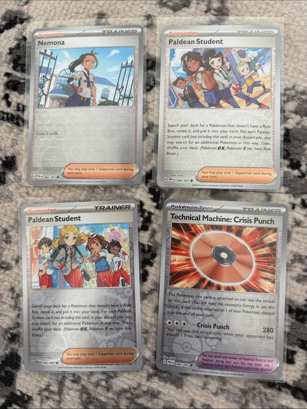 Pokémon Paldean Fates Reverse Holo Trainer Lot 14 Cards | Deck Build | ✨5/$25✨